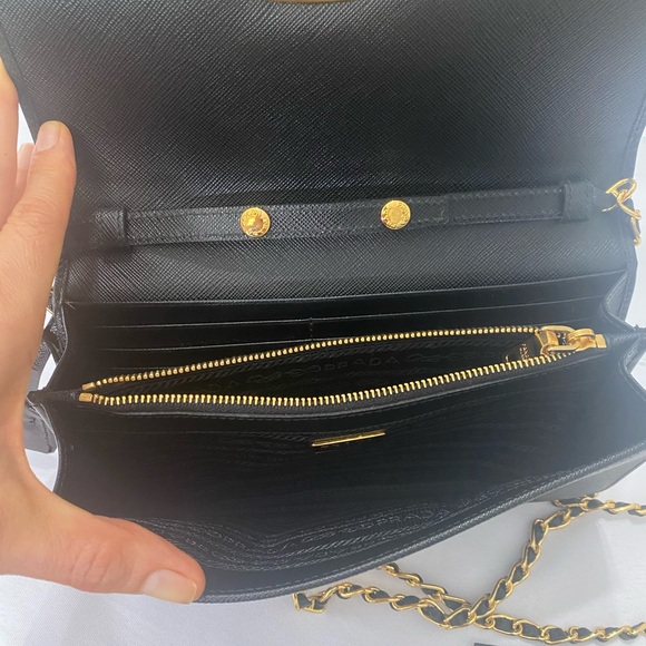 NWT Prada Wallet in Chain - Picture 3 of 3